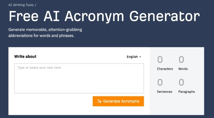 generatore acronimo-ahrefs