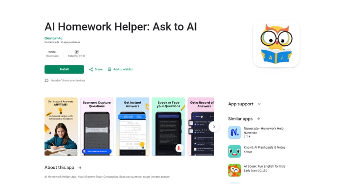 ai homework helper aiuto compiti online gratis