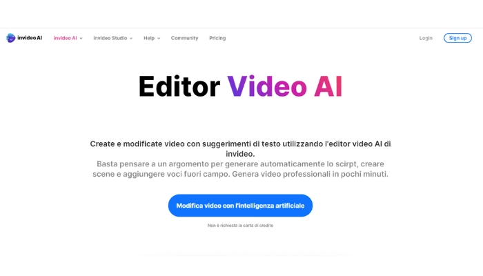 ai video editor invideo