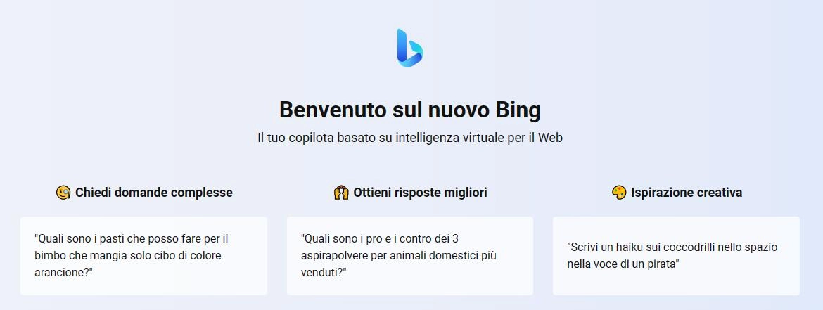app intelligenza artificiale - bing