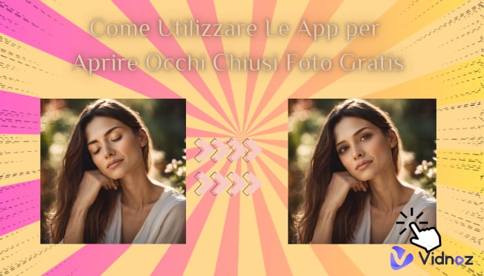 app per aprire occhi chiusi foto gratis