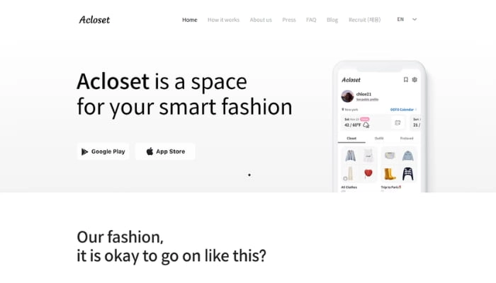 app per creare outfit acloset