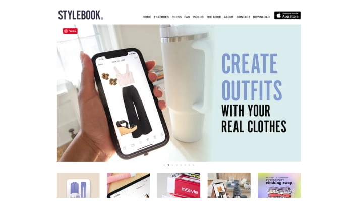 app per creare outfit stylebook