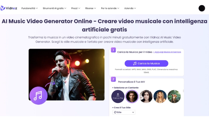 app per creare video musicali con ai