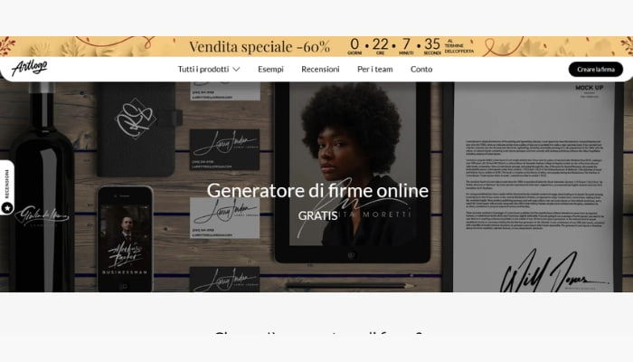 artlogo generatore di firme