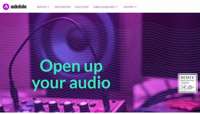 audio shake programma per mixare musica