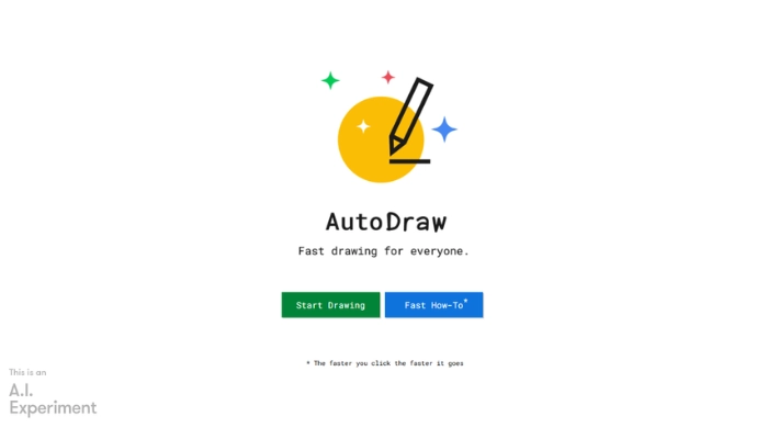 autodraw siti per creare grafiche gratis