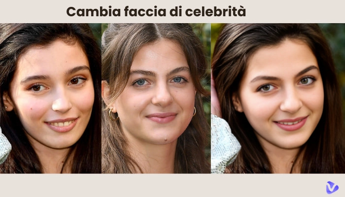 Cambia volto foto delle celebrità: face swap in modo naturale per creare immagini interessanti