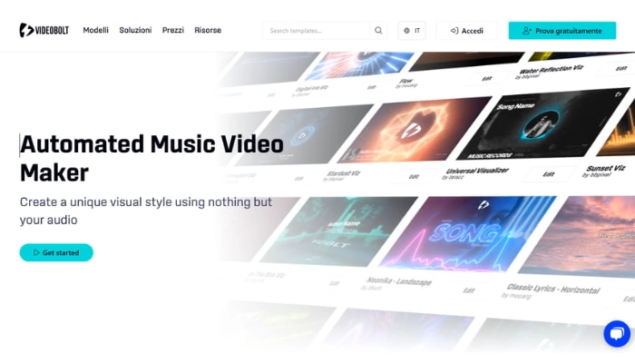 crea video musicale ai con videobolt
