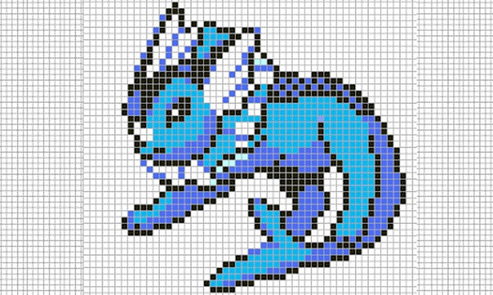 creare pixel art-google sheets