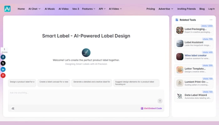 etichette personalizzate online gratis con yeschat ai