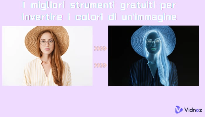 invertire colori immagine
