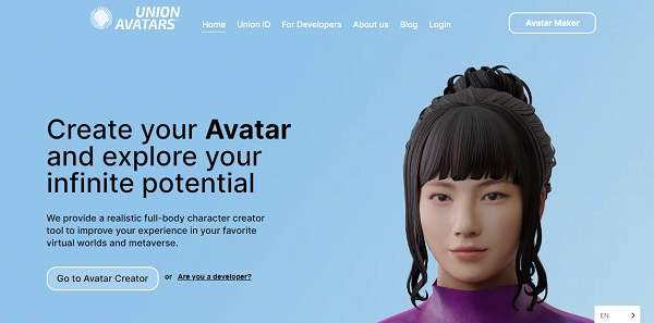 miglior programma per creare avatar 3d - union avatars