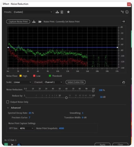 migliorare audio di un video-adobe migliorare audio