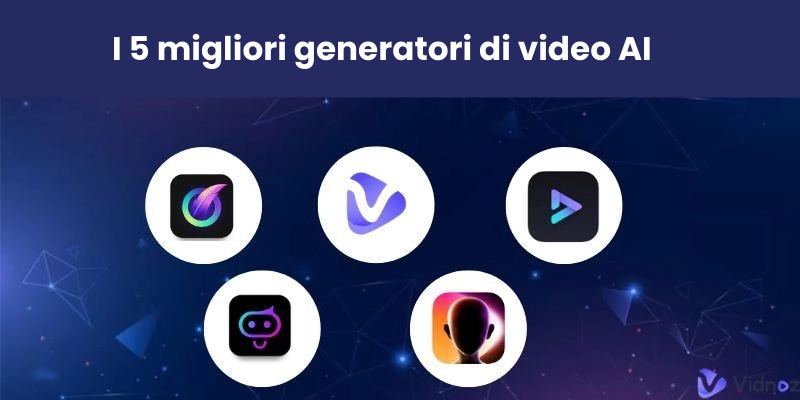 5 migliori generatori video AI per creare contenuti straordinari