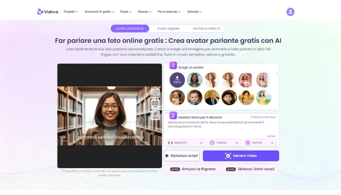 prova app taglio di capelli​ con vidnoz