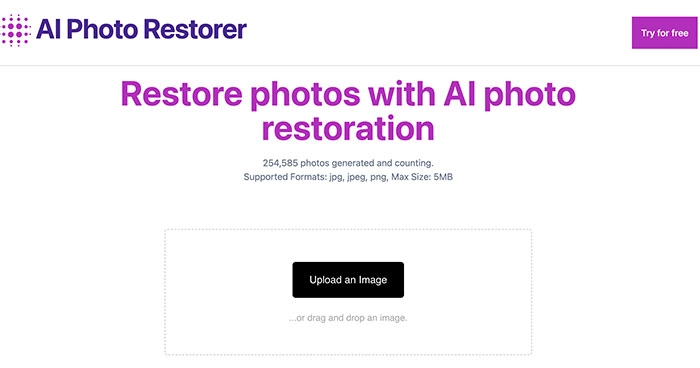 restaurare foto-ai photo restorer