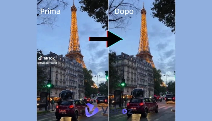 rimuovere filigrana da video con vidnoz ai