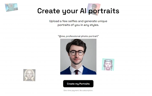 ritratti intelligenza artificiale-autoportrait ai