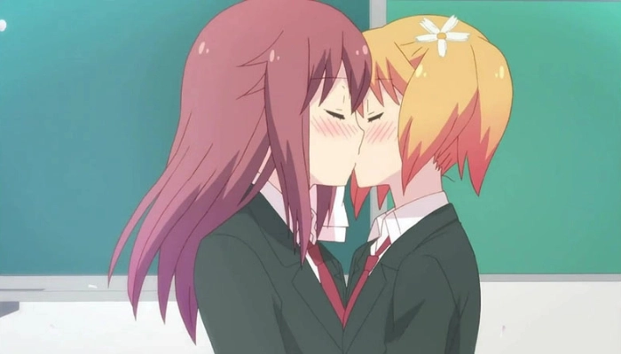 Sakura Trick baci anime