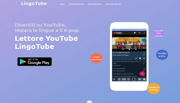 LingoTube: Traduzione di video YouTube per imparare le lingue