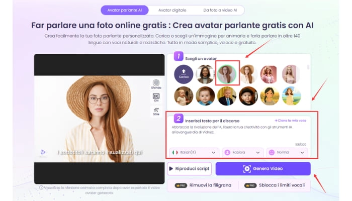 vedere taglio di capelli​ con vidnoz