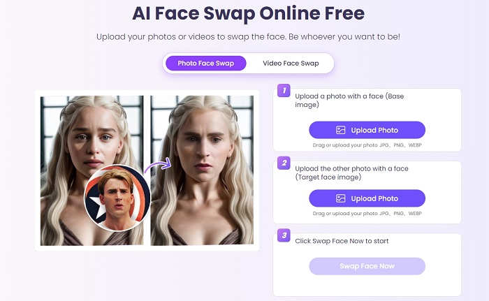 Vidnoz AI Face Swap per incontri online