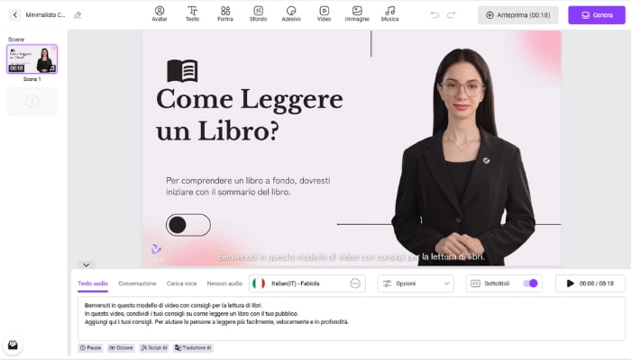 vidnoz ai generare video