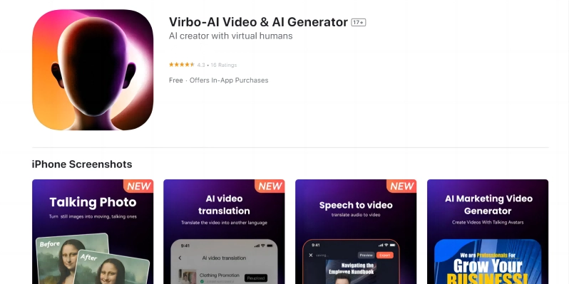 virbo-ai-video-ai-generatore