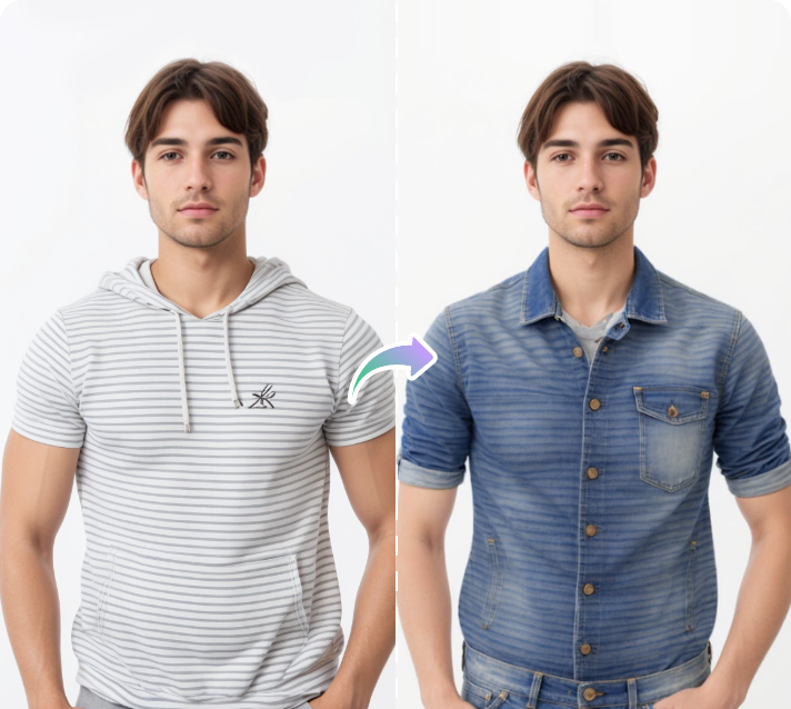 Cambio maglie con AI
