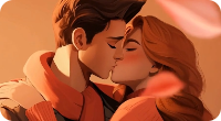Anime Kissing Video