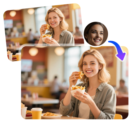 Face Swap per marketing personalizzato