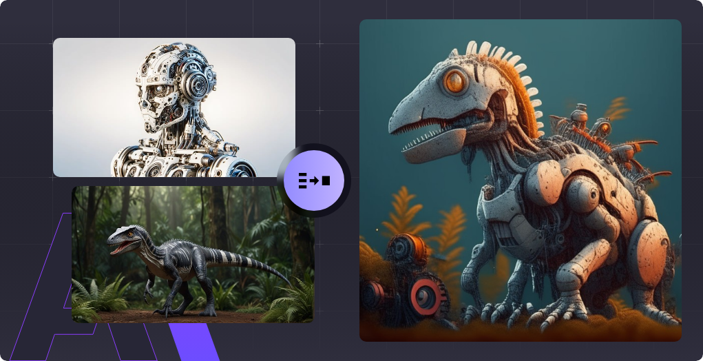 Esempio di image mixer AI Vidnoz - 2