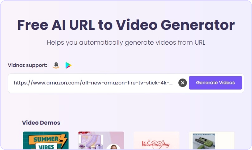 Come convertire URL to video Passo 1